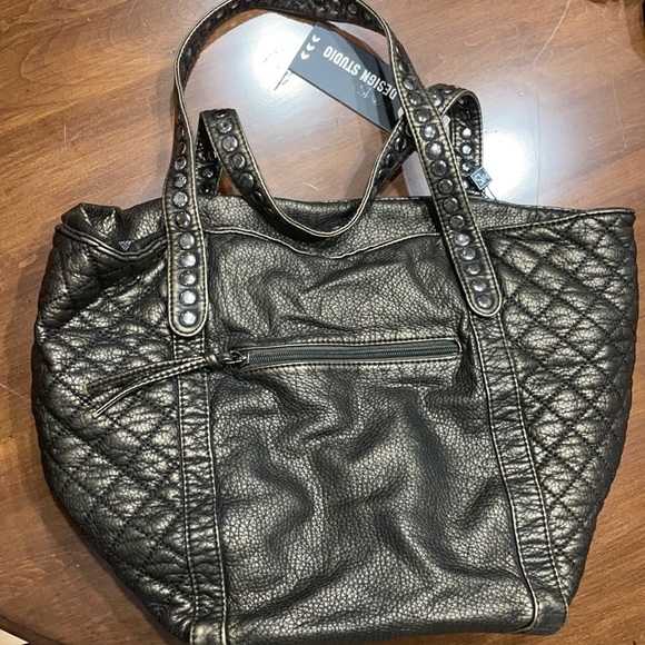 MMS Design Studio Bronze Quilted Handbag. - Picture 3 of 4